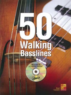 Illustration tucker 50 walking basslines avec cd
