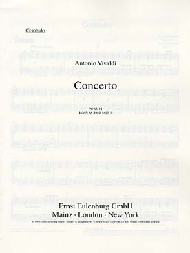 Illustration de Concerto op. 47/2 en do M pour 2 flutes - harpe
