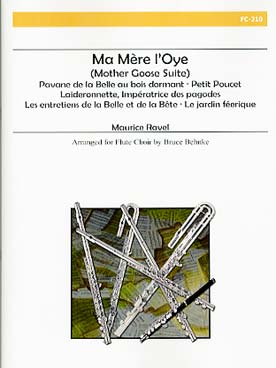 Illustration de Ma Mère l'Oye pour ensemble de flûtes