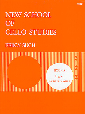 Illustration such new school of cello studies vol. 3