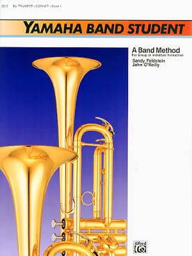 Illustration yamaha band student vol. 1 trompette