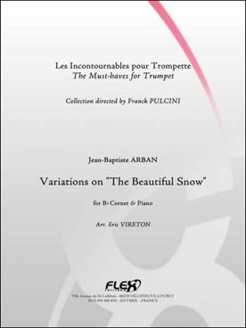 Illustration de Variations sur "Vois-tu la neige qui brille?" pour cornet et piano