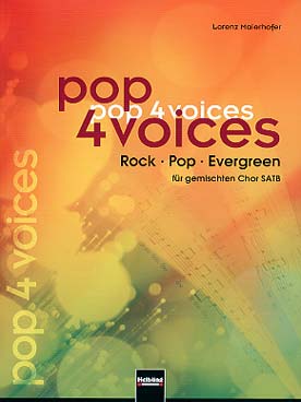 Illustration de Pop 4 voices - Rock, pop, evergreen