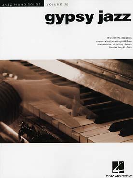 Illustration de JAZZ PIANO SOLOS - Vol.20 : Gypsy jazz