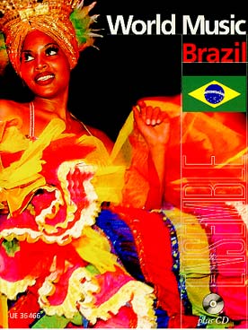 Illustration de WORLD MUSIC ENSEMBLE : répertoire pour 2 instr. mélodiques, piano/accordéon, guitare, basse/batterie + CD play-along - Brésil