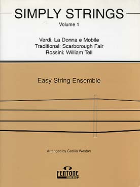 Illustration de SIMPLY STRINGS - Vol. 1 Easy string ensemble