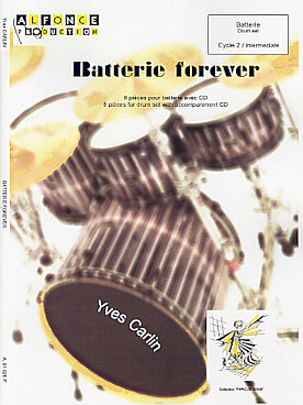 Illustration de Batterie forever : 8 pièces pour batterie avec CD