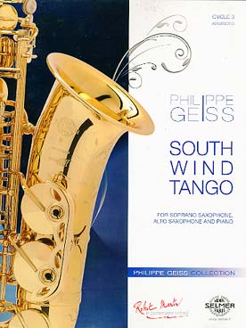 Illustration de South wind tango pour saxophone soprano  et saxophone alto