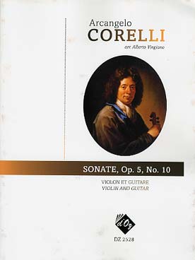 Illustration corelli sonate op. 5 n°10 (tr. vingiano)