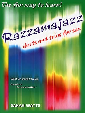 Illustration de Razzamajazz saxophone duets and trios