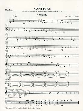 Illustration de Cantigas - Mandoline 2