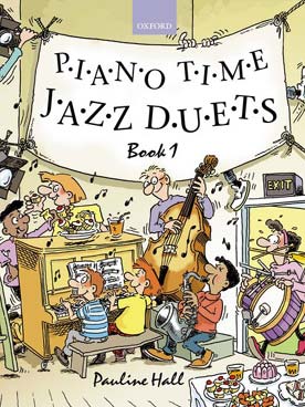 Illustration de Piano time jazz duets - Book 1
