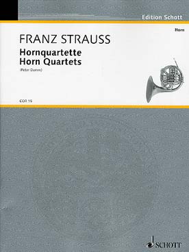 Illustration de HORN QUARTETS