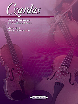 Illustration de Czardas pour 2 ou 3 violons avec accompagnement piano 