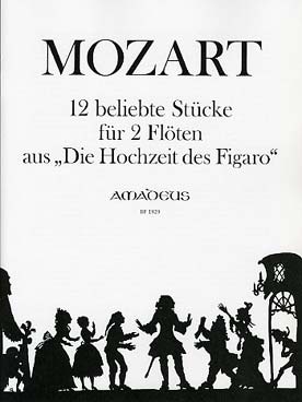 Illustration de 12 Petits duos des Noces de Figaro
