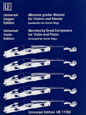 Illustration nagy marches by great composers