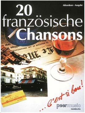 Illustration de 20 FRANZÖSISCHE CHANSONS