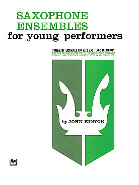 Illustration de Saxophone ensembles for young performers