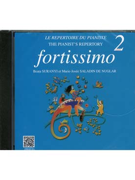 Illustration de Le RÉPERTOIRE DU PIANISTE : morceaux originaux choisis et doigtés par Béatrice Quoniam - CD de Fortissimo vol. 2