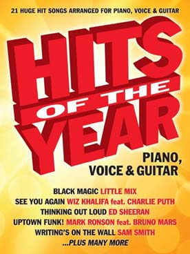 Illustration de HITS OF THE YEAR 2015 (P/V/G)