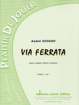 Illustration de Via Ferrata pour caisse claire et piano