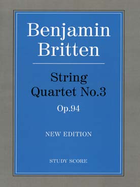 Illustration de String quartet N° 3 op. 94