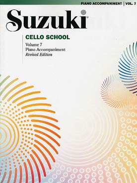 Illustration de SUZUKI Cello School (édition révisée) - Accompagnement piano du Vol. 7
