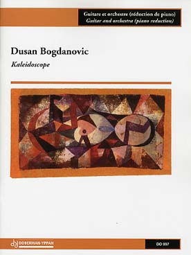 Illustration de Kaleidoscope pour guitare et orchestre