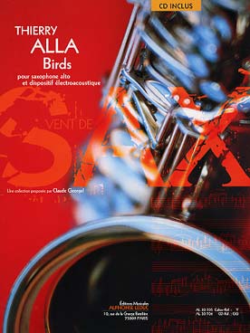 Illustration alla birds pour saxophone et dispositif