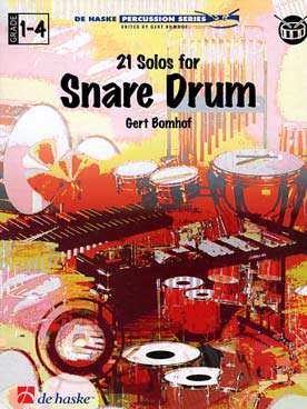 Illustration de 21 Solos for snare drum (caisse claire)