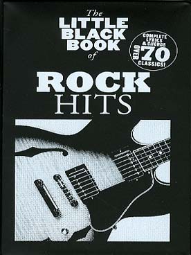 Illustration de The LITTLE BLACK BOOK (paroles et accords) - Rock hits