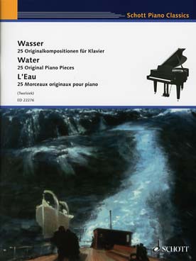 Illustration de WASSER (l'eau) : 25 compositions originales sur le thème de l'eau