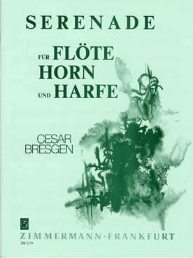 Illustration de Sérénade pour flûte, cor et harpe