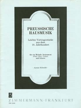 Illustration preussische hausmusik