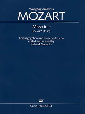 Illustration de Messe KV 427 en do m (Chœur/piano)