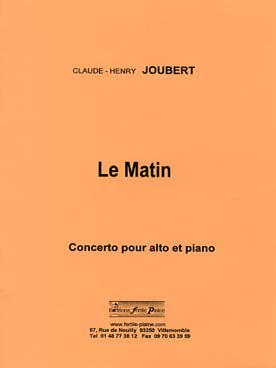 Illustration de Le Matin, concerto
