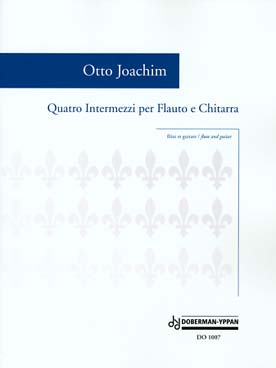 Illustration de Quatro intermezzi per flauto e chitarra