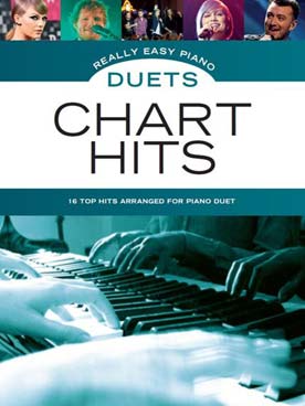 Illustration really easy piano duets chart hits
