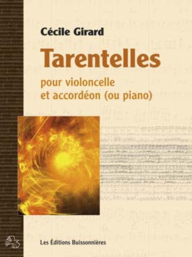 Illustration de Tarentelle pour violoncelle et accordéon (ou piano)