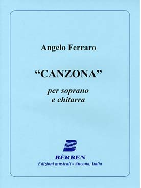 Illustration de Canzona pour soprano et guitare