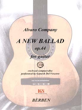 Illustration company new ballad (a) op. 44 avec cd