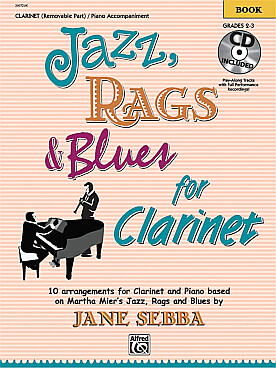 Illustration de Jazz, rags & blues avec CD