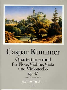 Illustration de Quatuor op. 47 en mi m
