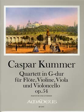 Illustration de Quatuor op. 54 en sol M    