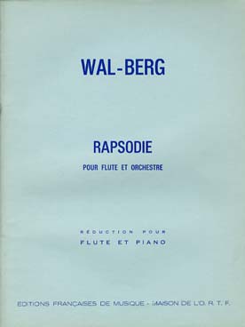 Illustration de Rapsodie pour flûte et orchestre, réd. piano