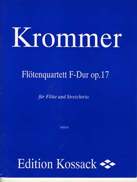 Illustration de Quatuor op. 17 en fa M