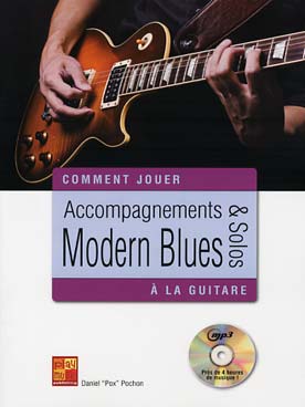 Illustration de Accompagnements & solos modern blues à la guitare