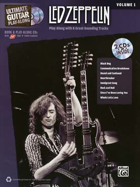 Illustration de Ultimate guitar play-along vol. 1 - Led Zeppelin
