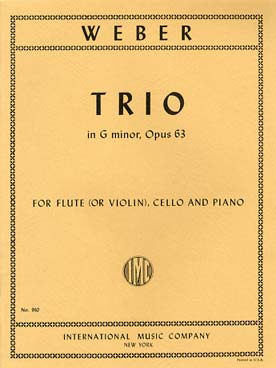 Illustration de Trio op. 63 en sol m