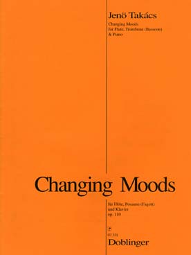 Illustration de Changing moods op. 110 pour flûte, trombone ou basson et piano